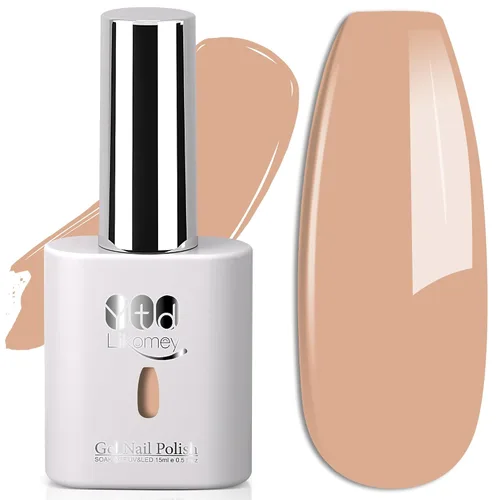 Miniatura 36 de YTD Likomey Esmalte de uñas de gel blanco, 0.5 onzas líquidas, manicura y pedicura para manicura y pedicura de verano, esmalte de color UV, 0.5