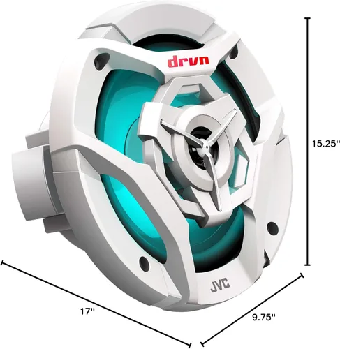 Miniatura 8 de JVC CS-DR620MBL - Altavoces estéreo de 2 vías para automóviles y marinos de 6.5 pulgadas, para deportes de motor, audio para automóvil estéreo de 2