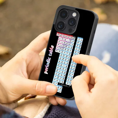 Miniatura 3 de The Cool Tabla Periódica de Elements - Fundas gráficas para iPhone 16 16E 15 14 13 12 11 Pro Max XR S25 S24 S23 S22 S21 FE Ultra Plus Note 20 A16