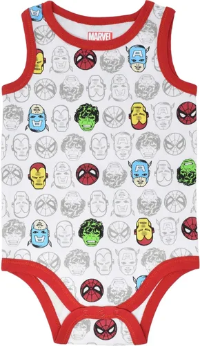 Miniatura 4 de Marvel Vengadores Capitán América Iron Man Hulk Baby 5 Pack Body