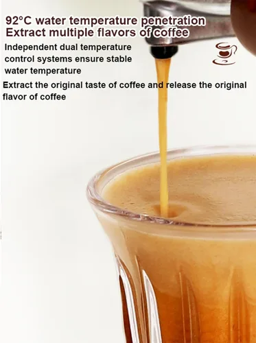 Miniatura 3 de Cafetera de espresso, capuchino y café con leche Máquina automática de café en cápsulas Espumador automático de leche Máquina de café espresso