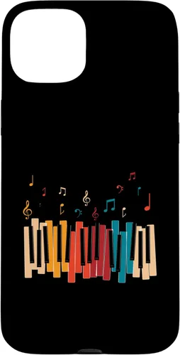 Miniatura 9 de iPhone 11 Pro Notas de Música Teclado Colorido Piano Case