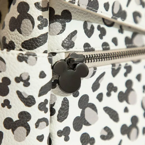 Miniatura 4 de Freshly Picked Mini mochila clásica convertible para pañales, Mickey Leopardo, talla única , Clásico