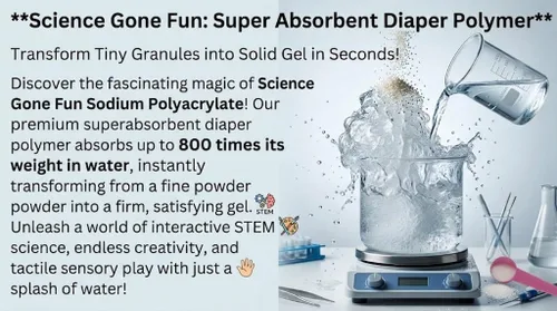 Miniatura 2 de 1 libra Super Absorbente Pañal Polymer_Science Productos educativos (Tm)