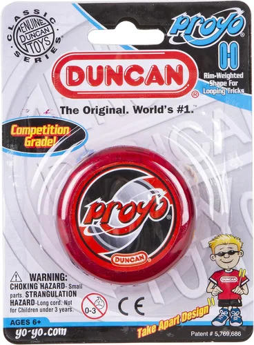Miniatura 13 de Duncan Toys ProYo Looper - Yoyó para principiantes con cuerda, eje de madera y cuerpo de plástico, color misterioso