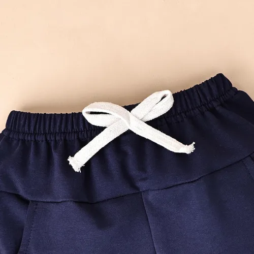Miniatura 15 de Ropa de otoño e invierno para bebé, trajes de niño pequeño, sudadera de manga larga, sudadera de retazos y pantalones, 2 piezas, 12 meses a 5 años
