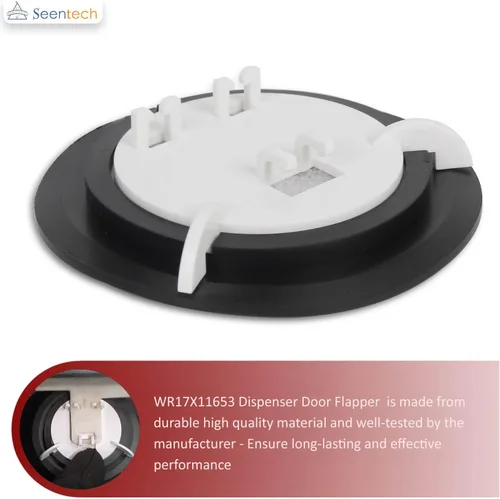 Miniatura 5 de Seentech WR17X11653 - Aleta de puerta dispensadora compatible con refrigeradores GE Kenmore - Repalces: AP3672582, 1032671, WR17X11653, WR17X3093