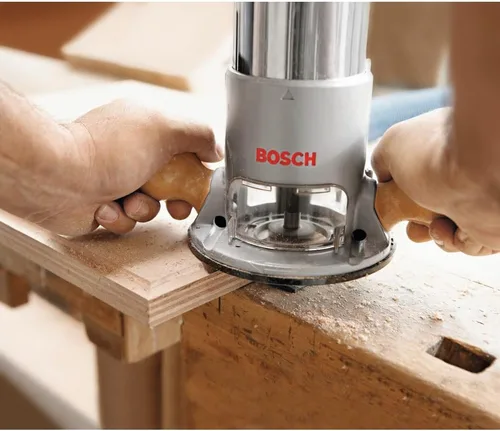 Miniatura 7 de Router Bosch 1617EVS de 2.25 HP, electrónico, de base fija.