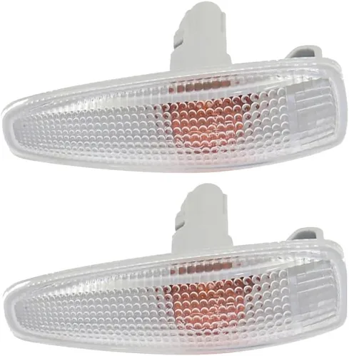 Miniatura 2 de Para Mitsubishi Lancer 2008-2017 - Luz de marcador lateral para el lado del conductor o del pasajero Una sola pieza Lente transparente