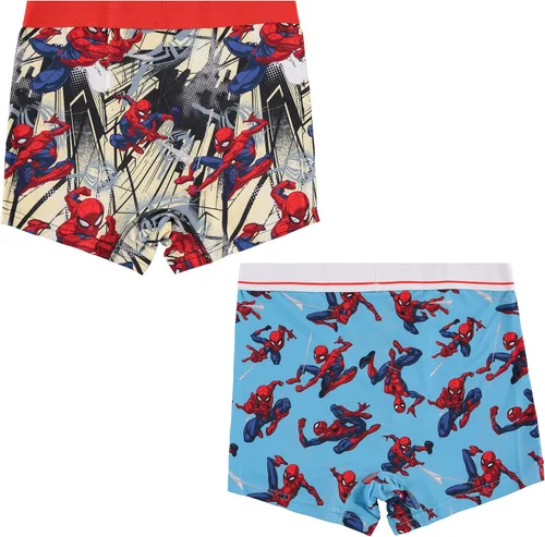 Miniatura 2 de Marvel Calzoncillos tipo bóxer para hombre, diseño de Spiderman para hombre, paquete de 2 calzoncillos tipo bóxer