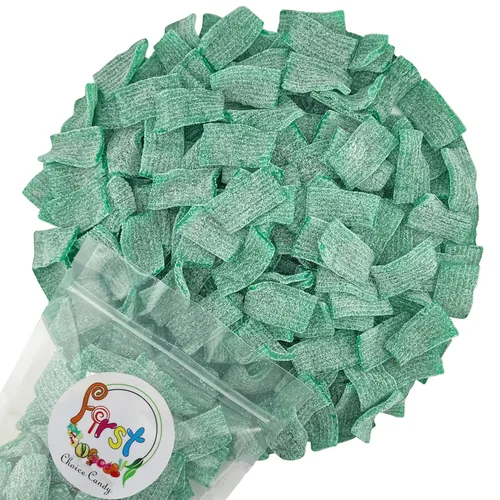 Miniatura 6 de Cinturones de Gomitas Ácidas de Varios Colores (Azul Baya (Arándano), 1 Libra)