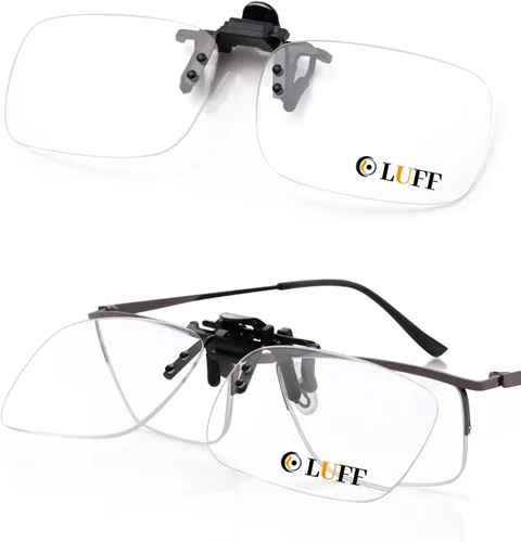 Miniatura 9 de LUFF Anti-Blue Clip On Reading Glasses Can Flipped Reader for Women/Men