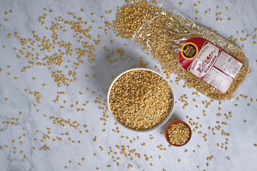 Miniatura 6 de Amish Country Popcorn Bolsa de 2 libras Granos de palomitas de maíz Baby White Pequeños y tiernos A la antigua, sin OMG y sin gluten