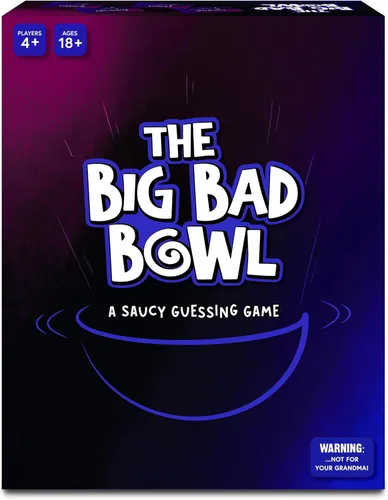 Gouda Games Big Bad Bowl - Juego de fiesta divertido de 600 cartas para adultos, rompehielos atractivos, divertidos desafíos grupales, juego de