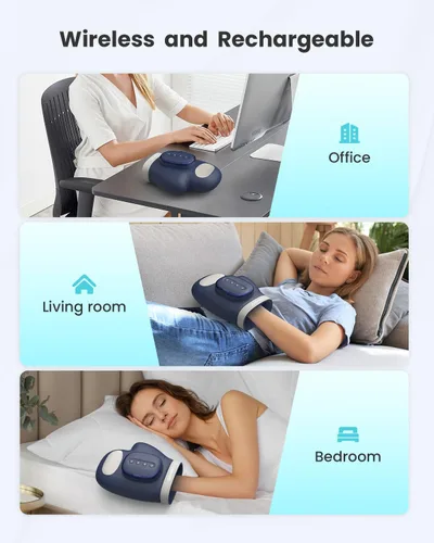 Miniatura 8 de COMFIER OMFIER - Regalos para el Día de la Madre para mujeres, mamá, masajeador eléctrico de manos más grande actualizado con calor y compresión