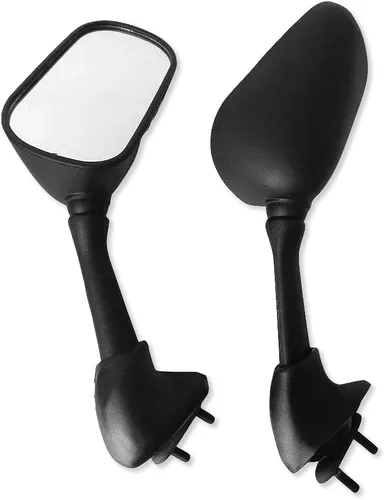 Miniatura 11 de MT058-BK - Espejos laterales de repuesto para equipo original, color negro, compatible con Yzfr6 Yzf-R6 YZF-R1 Yzfr1 1998 1999 2000 2001 2002