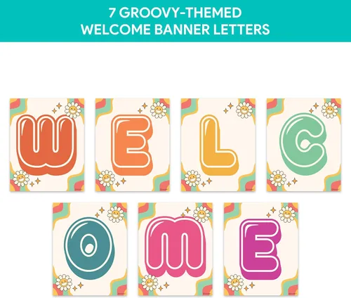 Miniatura 6 de Decorably 15 pósteres geniales de bienvenida para aula, inspirador, decoración laminada mate, para escuela, pasillos, tablones de anuncios