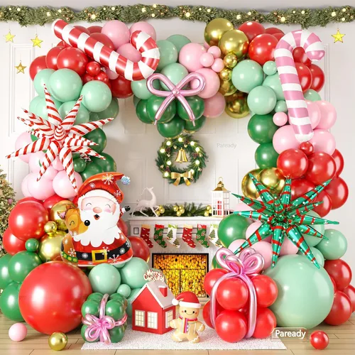 Miniatura 33 de Kit de Arco de Globos Paready Graduación 2025, 120 Piezas de Arco de Globos Graduación Negro y Dorado, Globos de Confeti Negro y Dorado Metálicos