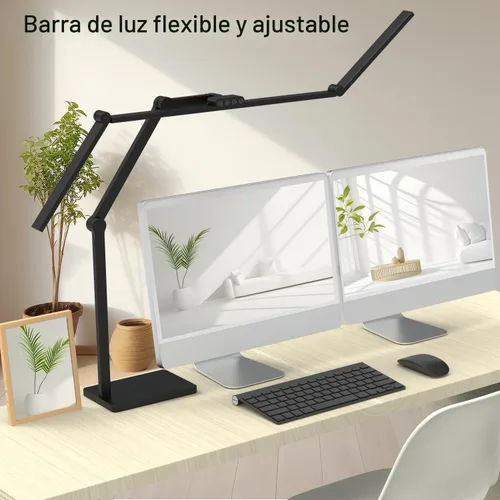 Miniatura 6 de Lámpara de escritorio de arquitecto ultra brillante de 36W 3000LM con base, luz de escritorio elevada amplia de 47.4 pulgadas de ancho y alto