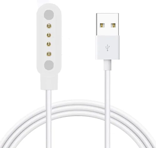 Miniatura 7 de Lamshaw Compatible con el cargador de reloj inteligente Parsonver LA24, cable de carga magnético de repuesto USB compatible con Parsonver LA24 Smart