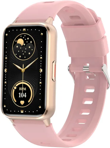 Miniatura 11 de KPEP Reloj de fitness para hombres y mujeres (HK72-Plata)