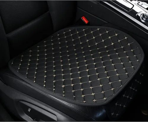 1 PC Funda para Asiento de Coche Cojín de Auto Funda para Asiento Delantero del Vehículo Alfombrilla Protectora para Bebé, SUV, Hilo de Bordado