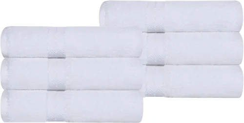 Miniatura 74 de Juego de toallas de baño de algodón turco ultra suave de Superior, juego de 2 piezas, toallas para la ducha, baño, artículos esenciales para el Latte