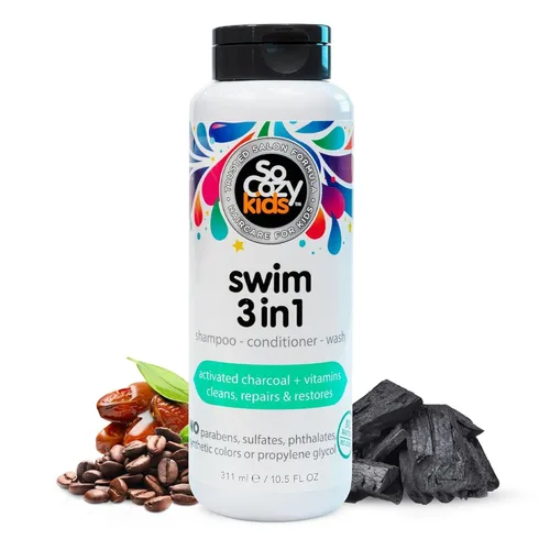 Miniatura 11 de SoCozy - Espray acondicionador sin enjuague y tratamiento para cabello de niños (8 onzas líquidas) que protege y repara daños causados por