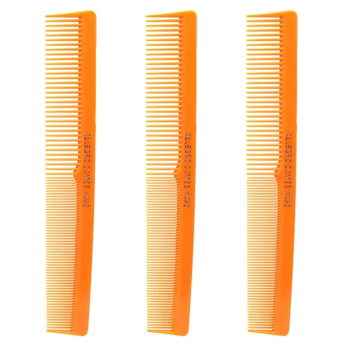 Miniatura 12 de Allegro Combs Peines de corte para peluqueros 420, peine para barba, bigote, para hombres, mujeres, niños pequeños, trenzados, separación del Menta