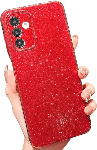 Miniatura 66 de MINSCOSE Funda compatible con Samsung Galaxy A14 5G, bonita funda delgada con purpurina fina, a prueba de golpes, de TPU para mujeres y niñas