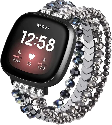 Miniatura 9 de MOFREE Bracelet Compatible with Fitbit Versa 3/Versa 4 Bands/Fitbit Sense/Sense 2 Bands for Women