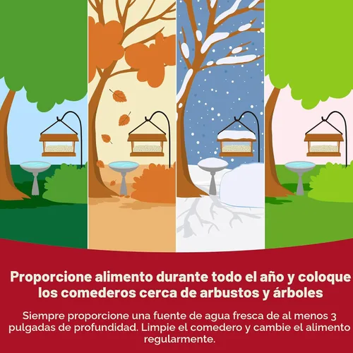Miniatura 14 de Kaytee Alimento en forma de pastel de semillas para aves silvestres y gusanos de harina para azulejos, carboneros, pájaros carpinteros y más, 1.4