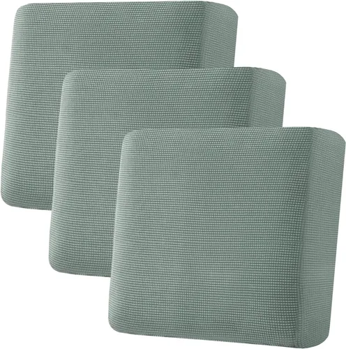 Miniatura 51 de H.VERSAILTEX Fundas Súper Elásticas para Asiento Individual, Fundas de Sofá, Fundas de Cojines, Juegos de Fundas, Tela Gruesa de Sarga con Textura