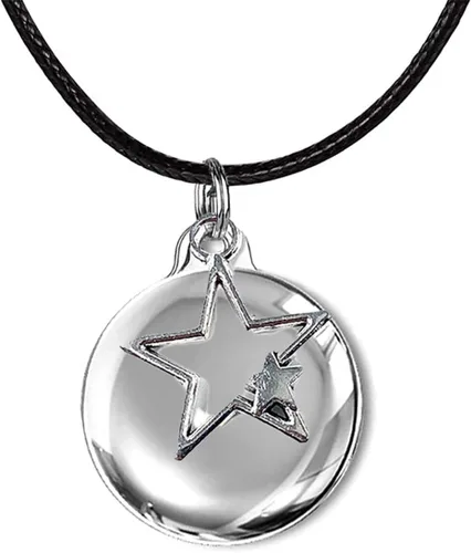 Collar Airtag para niños, nunca pierdas a tus hijos, soporte de etiqueta de aire de TPU suave plateado con cordón de cuero negro de 20 pulgadas con