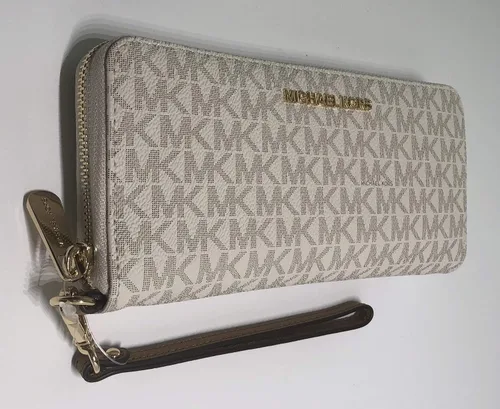 Miniatura 3 de MICHAEL Michael Kors Jet Set Cartera Continental de viaje con gancho para monedero Michael Kors