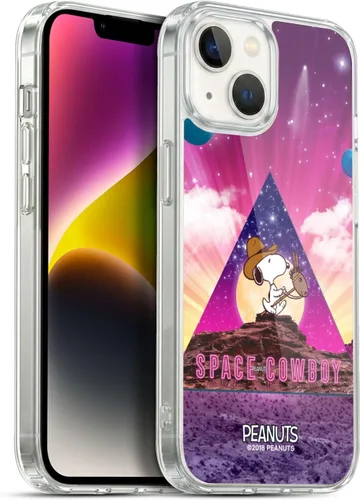 Miniatura 144 de Head Case Designs Funda de gel con licencia oficial de Peanuts Nebula Cactus Needles Snoopy Space Cowboy [protección de grado militar] compatible