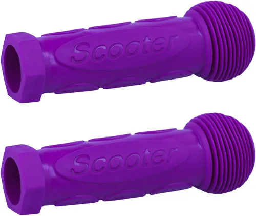 Miniatura 9 de Manillares de repuesto para mango de scooter para niños para ruedas de 2/3/4, scooters infantiles, carrito de empuje, 9 colores disponibles, paquete