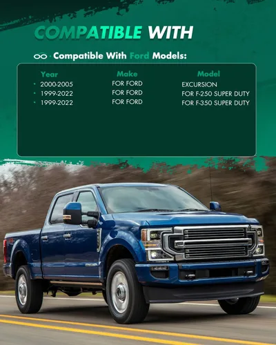 Miniatura 2 de SCITOO Kit de nivelación de elevación trasera de 1 pulgada en negro compatible con 1999-2018 para Ford F250 4WD SUPER DUTY para Ford F250 F350