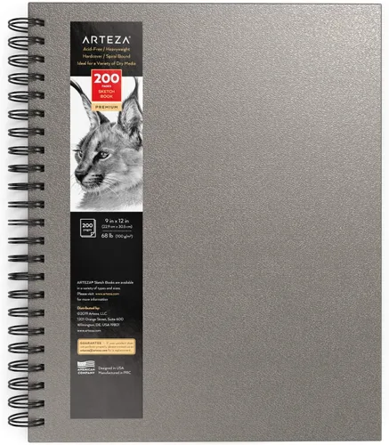 Miniatura 6 de Arteza - Cuaderno para bocetos, tapa dura