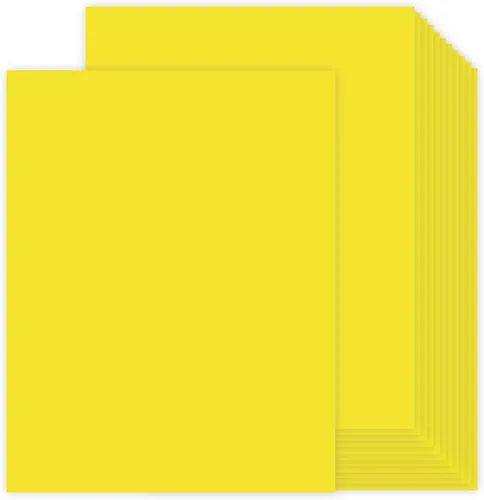 Miniatura 7 de 30 hojas de cartulina negra de 8.5 x 11 pulgadas, 67 lb/180 gsm, papel de cartulina de colores premium para fabricación de tarjetas para niños