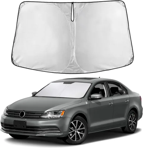 Miniatura 237 de EcoNour Parasol para parabrisas compatible con Hyundai Tucson 2016-2019 2020 2021, visera solar para parabrisas delantero y ventana, bloqueador