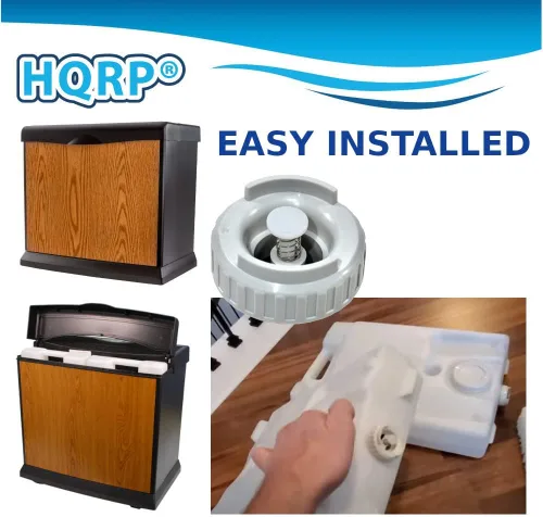 Miniatura 4 de HQRP Tapa de válvula de botella compatible con humidificadores MoistAir EA1407, HD1407, HD1409, EA14070, HD14070, ESK509229-1 509229-1 822419-2