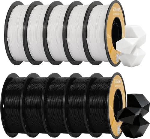 Miniatura 23 de Kingroon - Filamento de impresora 3D PETG de alta velocidad de 0.069 pulgadas, filamento rápido para impresora 3D para filamento de impresión hiper