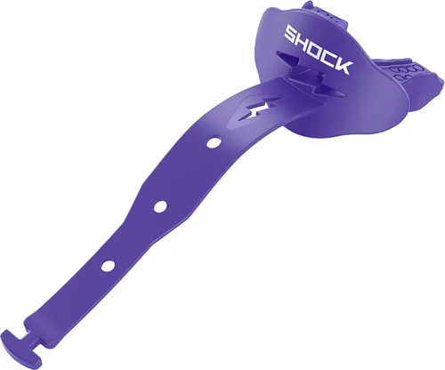 Miniatura 22 de Shock Doctor Bolt Lipguard, Adult Mouth Guard Football with Strap. Mouthguard One Size Fits All
