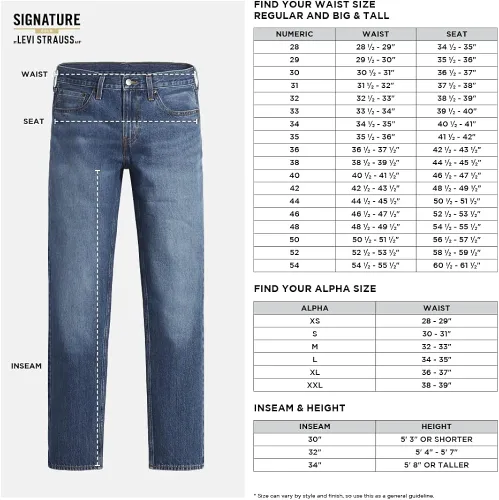 Miniatura 3 de Signature by Levi Strauss & Co mens Athletic Fit Jeans