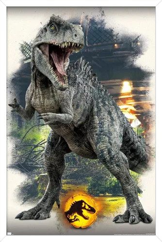 Miniatura 12 de Trends International Jurassic World: Dominion - Póster de pared focal Giganotosaurus, 14.725 x 22.375 pulgadas, paquete de póster y montaje prémium