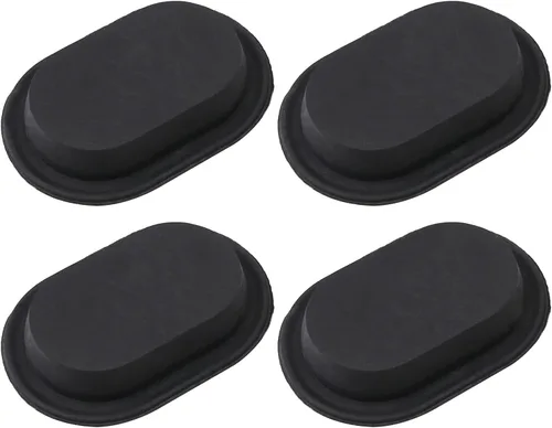 Miniatura 6 de 4 tapones de drenaje para Jeep, tapones de cuerpo de bandeja de piso trasero para Jeep Wrangler JK y JL 2014-2018, 4 tapones de repuesto de goma