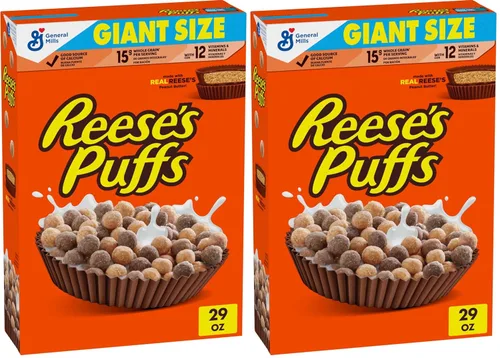 Miniatura 9 de Reese's, - Cereales de mantequilla de maní para el desayuno, 11.5 onzas