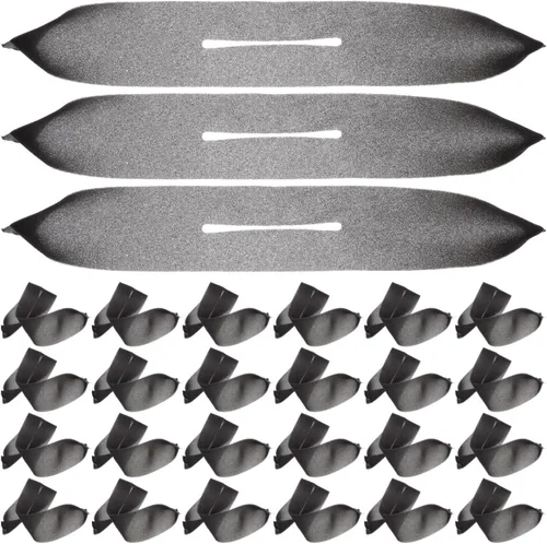 Miniatura 7 de Uonlytech 100 fundas de esponja para colgar abrigos, antideslizantes de espuma, protegen la ropa y evitan estiramientos de 16.14 pulgadas