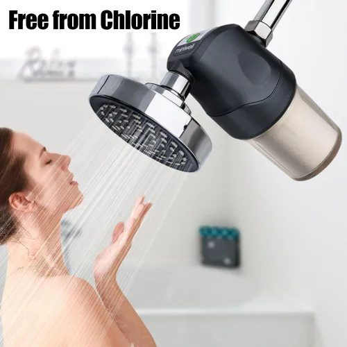 Miniatura 6 de Miniwell Sistema de filtro de ducha - Purifica el agua, reduce el agua dura y el cloro, suaviza la piel y el cabello Filtro de baño